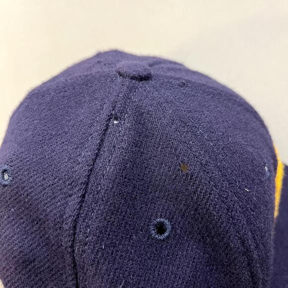 Vintage UCD Davis Hat Cap Snapback Navy Blue School Of Medicine Aggies USA 90s - Picture 9 of 10